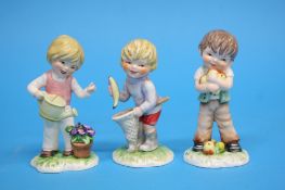 Three various Goebel figures, dated 1978