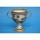 An early 19th Century two handled loving cup with