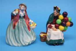 A Royal Doulton figure 'The Old Balloon Seller' HN