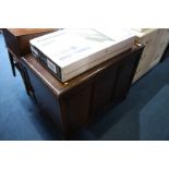 Oak blanket box