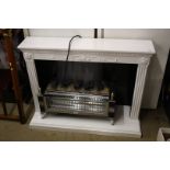 Electric fire and surround