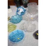 Collection of pressed glass