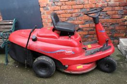 A Toro ride on lawnmower