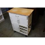 Pine top kitchen unit