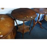 Mahogany occasional table