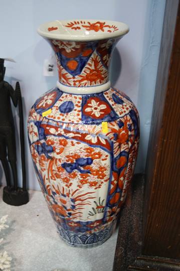 Oriental Imari vase