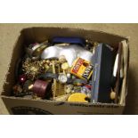 Box assorted , costume jewellery etc.