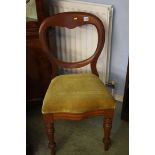 Mahogany bedroom chair