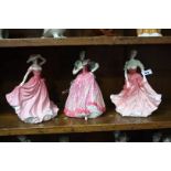 Three Royal Doulton figures