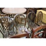 Set of four chairs