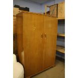 Oak fitted wardrobe