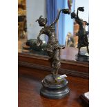 Bronze Deco style figurine