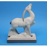 An Art Deco Vinsare Sevres model of an antelope. 2