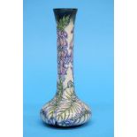 A modern Moorcroft 'Sea Drift' pattern vase, impre