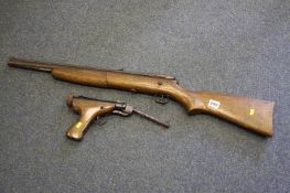 Air rifle and pistol