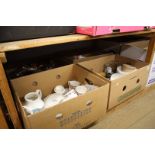 4 Boxes including a Royal Doulton tea service