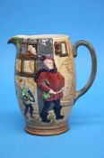 A Beswick 'Merry wives of Windsor' jug, printed ma