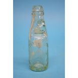 A clear glass bottle, James Grieves of South Shiel