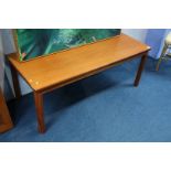 Teak coffee table