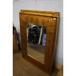 2 Large gilt mirrors