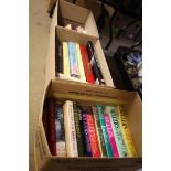 3 boxes of books