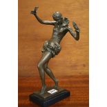 Bronze Deco style figurines