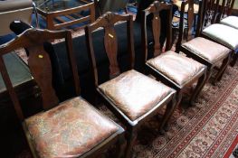 Set of 4 Ercol dining chairs