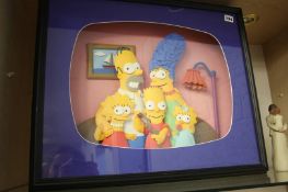 Limited edition 3d Simpsons picture