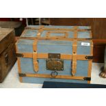A small travelling cabin trunk
