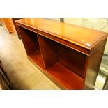 Reproduction mahogany bookcase