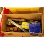 Box of tools etc.