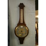 Oak barometer