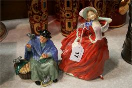 Two Royal Doulton ladies