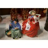 Two Royal Doulton ladies