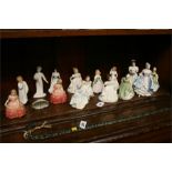 Collection of Royal Doulton figures