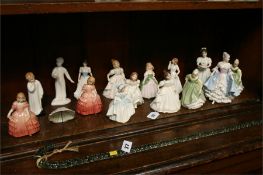 Collection of Royal Doulton figures