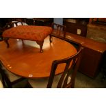 Nathan teak dining room suite