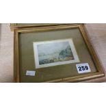 Gilt framed prints