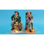 Two Royal Doulton figures 'Air Raid Precaution War