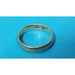 9ct Gold wedding ring 7.4grms