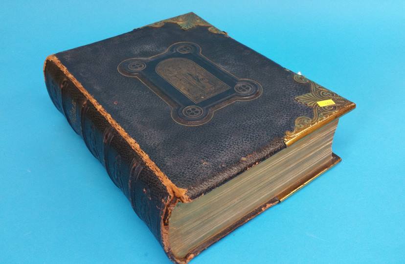 A leather bound Family Bible