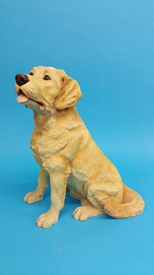 A Border Fine Art yellow Labrador