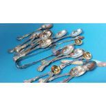 Quantity of silver spoons