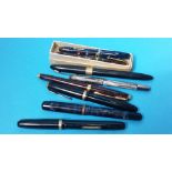 Collection of fountain pens