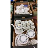 Paragon and Wedgwood tea sets