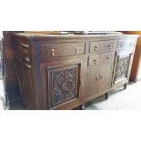 Oak sideboard 174 x 61 x 98cm