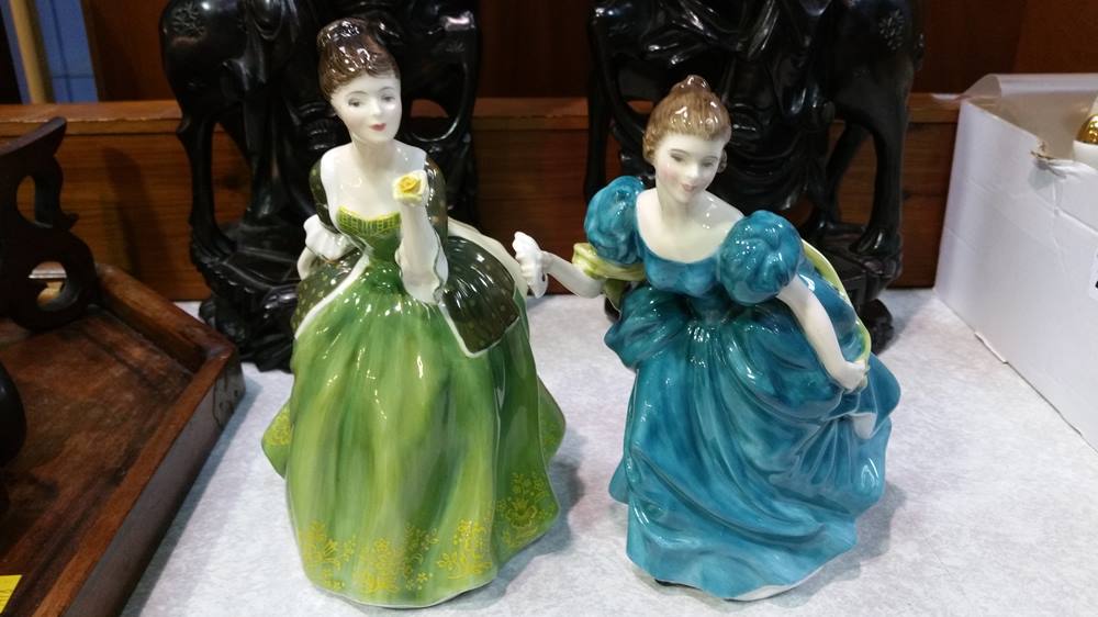 Two Royal Doulton figures