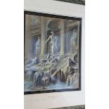 Oceanus, Trevi Fountain, Rome, 48 x 38cm.