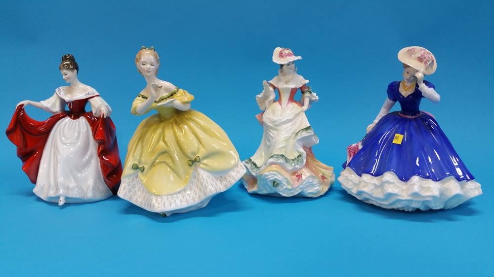 Four Royal Doulton ladies.