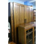 Oak utility wardrobe